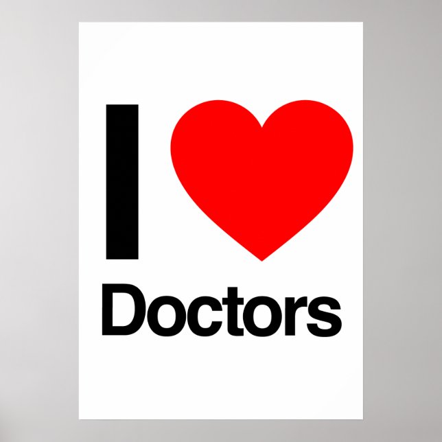 i KÄRLEK LÄKARE Poster (Framsidan)