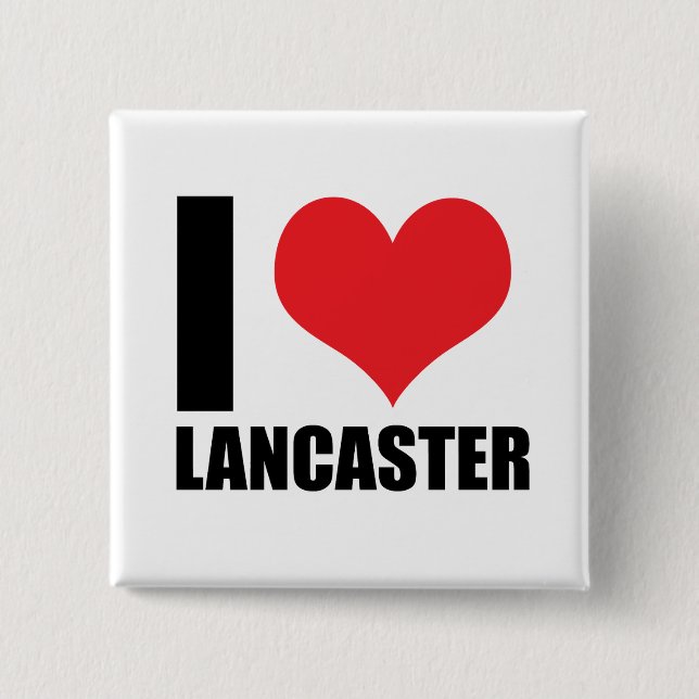 I kärlek Lancaster Knapp (Framsida)