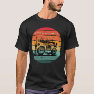 I kärlek land, men även jag i kärlek, är musikfilm t shirt