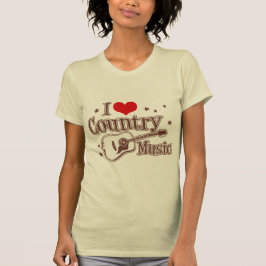 I Kärlek Land Music Tee
