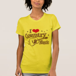 I Kärlek Land Music Tee Shirt