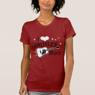I Kärlek Land Music Tee Shirt