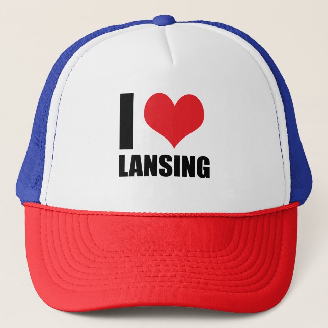 I kärlek Lansing Keps (Framsida)