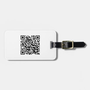 I Kärlek Laos (Khoy Huk Lao) Flagga QR-kod Lao G Bagagebricka