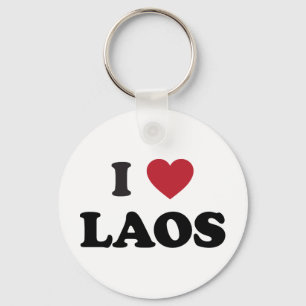 I Kärlek Laos Nyckelring
