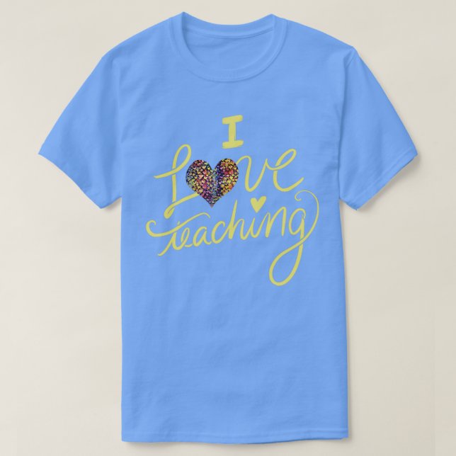 I Kärlek Lärande T Shirt (Design framsida)