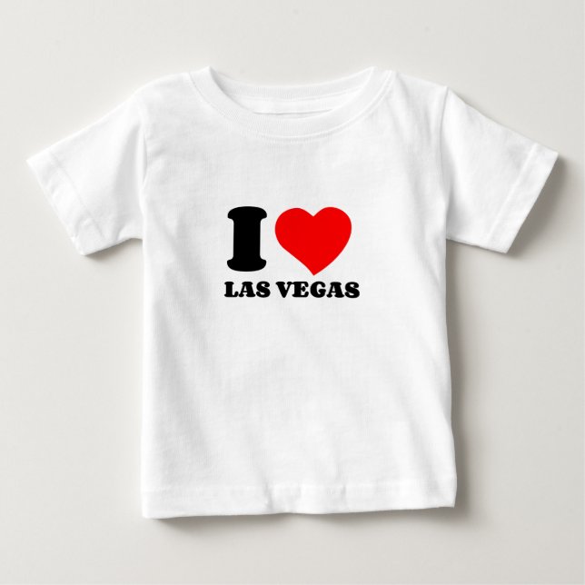 I KÄRLEK LAS VEGAS T SHIRT (Framsida)