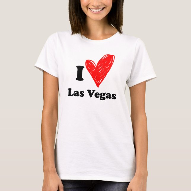I kärlek Las Vegas Tee (Framsida)