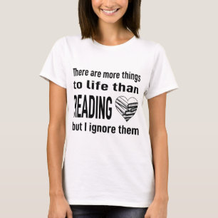 I Kärlek läsare av Bok Älskare-läsare T Shirt