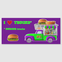 I Kärlek Lastbilar (BURGER Lastbilar)-magnet