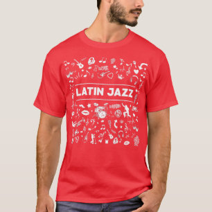 I Kärlek Latin Jazz Music Latin Music T Shirt
