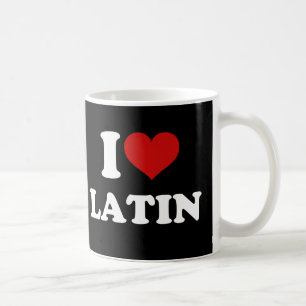 I Kärlek Latin Kaffemugg