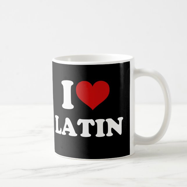 I Kärlek Latin Kaffemugg (Höger)