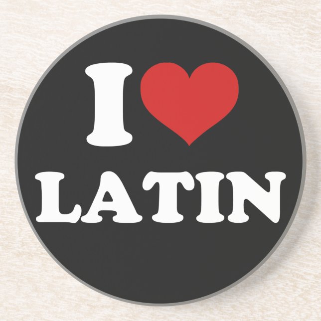 I Kärlek Latin Underlägg (Framsidan)