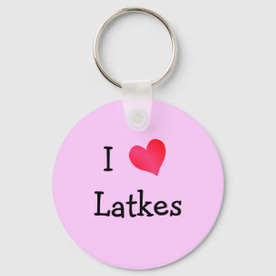 I Kärlek Latkes Nyckelring