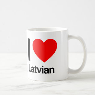 i kärlek latvian kaffemugg