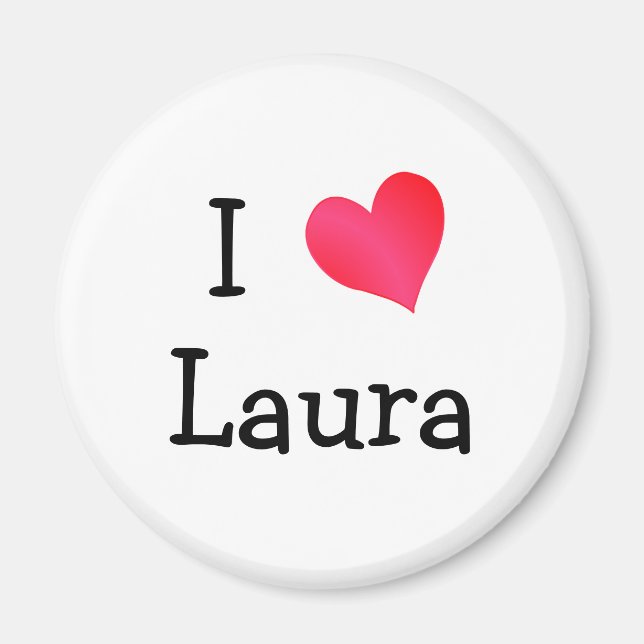 I Kärlek Laura Magnet (Framsidan)