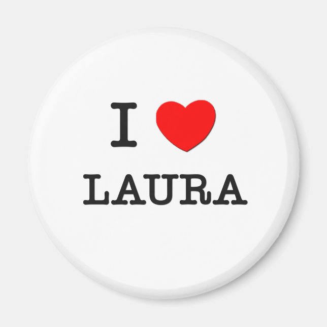 I Kärlek Laura Magnet (Framsidan)
