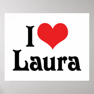 I Kärlek Laura Poster