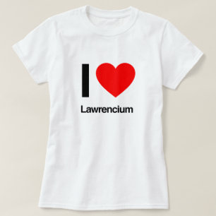 i kärlek lawrencium tröja