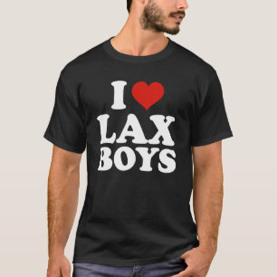 I Kärlek Lax Boys I Heart Lax Boys T Shirt
