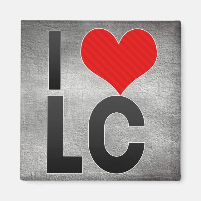 I Kärlek LC Magnet (Framsidan)