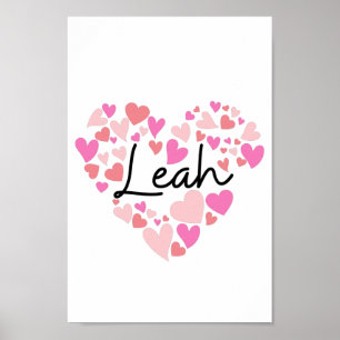 I kärlek Leah Poster