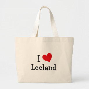 I Kärlek Leeland Jumbo Tygkasse
