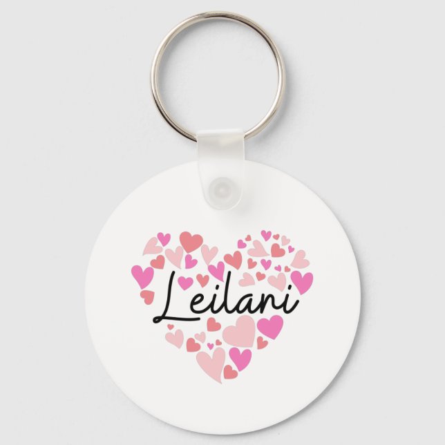 I kärlek Leilani Nyckelring (Framsida)