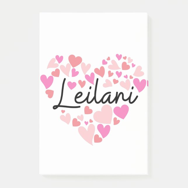 I kärlek Leilani Post-it Block (Framsida)