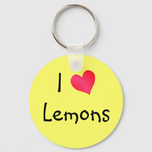 I Kärlek Lemons Nyckelring
