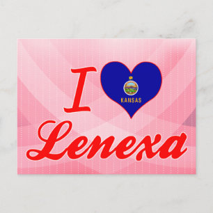 I Kärlek Lenexa, Kansas Vykort