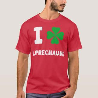 I Kärlek Leprechaunss Funny St T Shirt