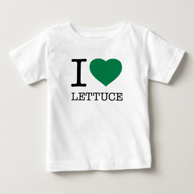 I KÄRLEK LETTUCE T SHIRT (Framsida)