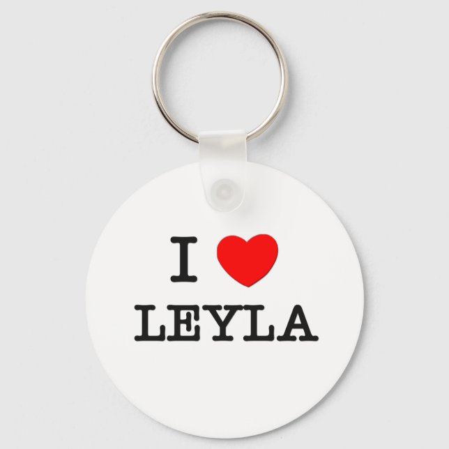 I Kärlek Leyla Nyckelring (Framsida)