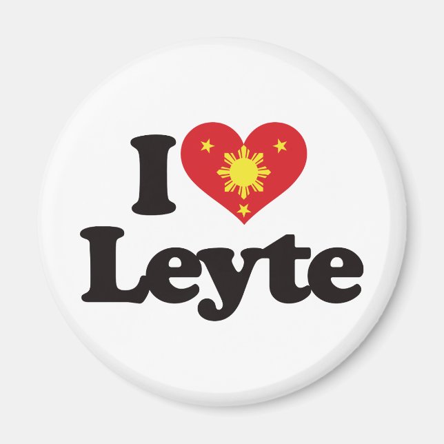I Kärlek Leyte Magnet (Framsidan)