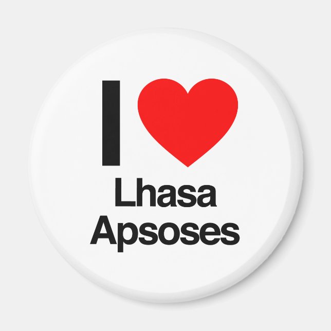 i kärlek lhasa apsoses magnet (Framsidan)