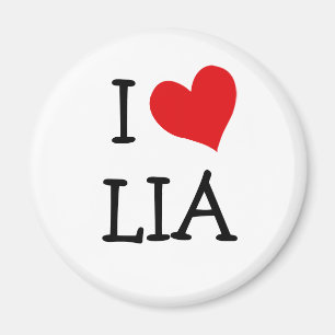 I Kärlek Lia Magnet