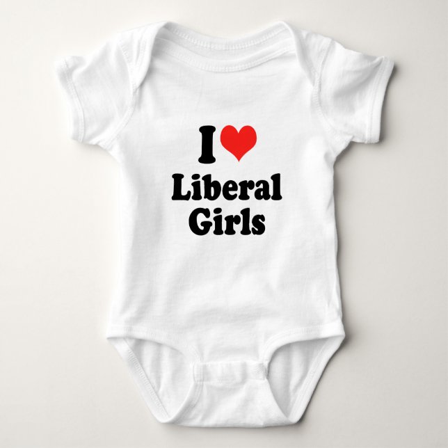 I KÄRLEK LIBERAL GIRLS TEE SHIRT (Framsida)