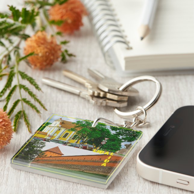 I Kärlek Lida Belarus Architecture Castle (Högra Framsidan)