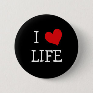 I Kärlek Life Knapp