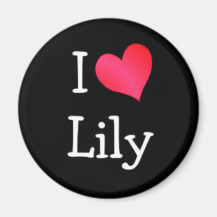 I Kärlek Lily Magnet