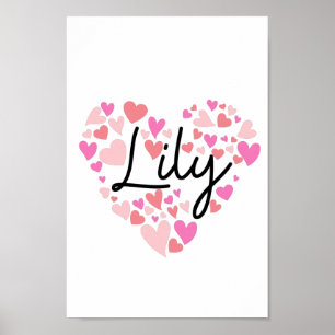 I kärlek Lily Poster