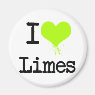 I Kärlek Limes Magnet