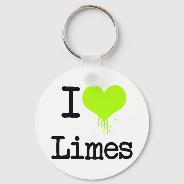 I Kärlek Limes Nyckelring (Framsida)