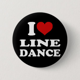 I Kärlek Line Dance Knapp