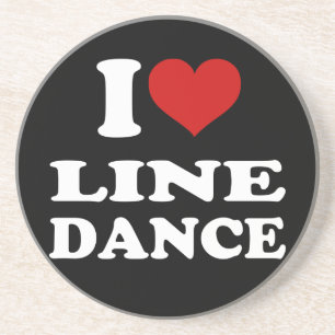 I Kärlek Line Dance Underlägg
