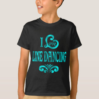 I Kärlek Line Dancing T Shirt