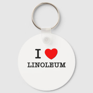 I Kärlek Linoleum Nyckelring