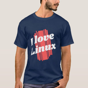 I kärlek Linux T-shirt